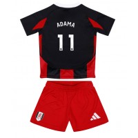 Fulham Adama Traore #11 Bortaställ Barn 2024-25 Korta ärmar (+ Korta byxor)